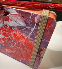 Buch Abstrakte Blume